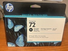 GENUINE HP 72 Photo Black PK DesignJet Ink Cartridge 130ml C9370A picture
