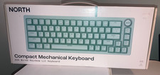 NEW NIB NORTH Compact Mechanical Keyboard 65% Wired Rainbow Lit 68-Key Blue picture