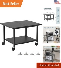 Heavy-Duty Printer Stand with 360-Degree Movement - Perfect for Home & Office picture