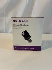 NEW IN BOX NETGEAR Wireless AC Adapter AC600 Dual Band picture