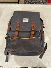 Rockland Heritage USB Laptop Backpack Vintage style Charging Port picture