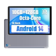10.1 inch Android Tablet 10+128GB IPS Touchscreen HD Octa-core Processor Wi-Fi picture
