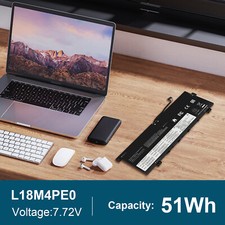 L18M4PE0 Battery For Lenovo Yoga C740-14 C740-14IML Series L18C4PE0 L18L4PE0 picture