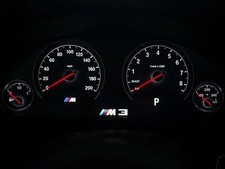 Cars 2015 bmw m 3 us spec f80 Desk Mat Stitched picture