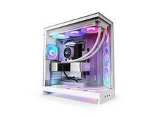 NZXT CM-H92FW-R1 White SGCC / Tempered Glass Mid-Tower Case (Computer Cases - picture