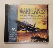 Warplanes Modern Fighting Aircraft Encyclopedia (PC CD-ROM, 1994) picture
