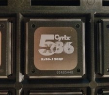 RARE Cyrix 5x86-120QP 120 MHz CPU,  unused 486 upgrade processor, USA stock picture