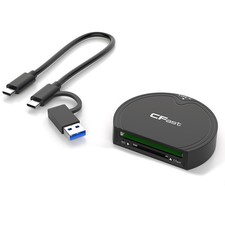 P&P CFast 2.0/SD Memory Card Adapter USB3.2 Gen2 High Speed Card Reader 10Gbps b picture