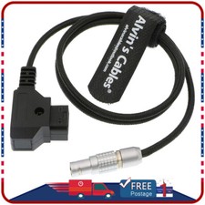 Flexible 2 Pin Male to D-tap Power Cable for Teradek Monitor Vaxis 60cm|23.6inch picture
