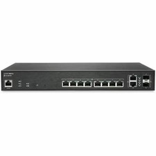 SonicWall 02-SSC-8371 SWS12-10FPOE 10-Port Managed Gigabit PoE+ Switch picture