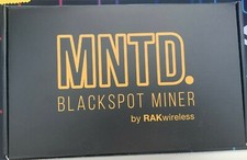 MNTD Rak Helium Miner BLACKSPOT US915 HNT Black Hotspot (in hand) Brand New NIB picture