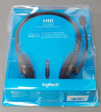 981-000612 - LOGITECH STEREO HEADSET H111 ON-EAR HEADSET picture