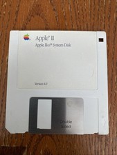 Apple IIgs System Disk v2.0 3.5” Double Sided ProDOS 16 Vintage Apple picture