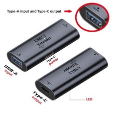 USB 3.0 Active Connector USB 3.0 to USB C with Extender Chipset Repeater Adapter picture