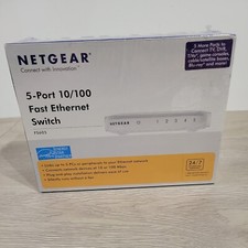 NetGear FS605 V3 5 Ports 10/100 Mbps Ethernet Switch - New In Box picture