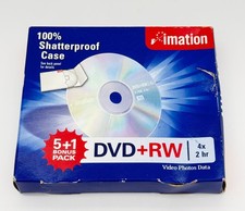 Imation DVD+RW 4X 4.7GB 120 Min Rewritable Discs 5+1 Bonus Pack picture