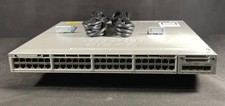 Cisco C3850 WS-C3850-48P-S 48 Port PoE+ Gigabit Switch w/C3850-NM-2-10G Module picture