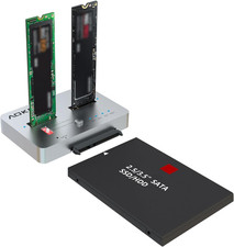 M.2 Duplicator SATA to Nvme SSD Cloner,Nvme to SATA SSD Adapter&Hard Drive Reade picture