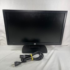 HP ProDisplay P201 20 Inch LED Backlit LCD Monitor Black C9F26A VGA DVI picture