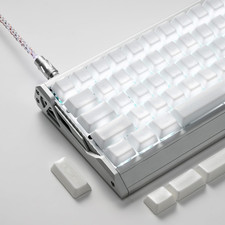 XVX Real Ceramic Keycaps Set, 120 Keys Cherry Profile Ceramic Key Caps for MX Sw picture