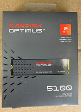 SanDisk Optimus 5100 2TB M.2 2280 NVMe PCIe 4.0 x4 SSD BRAND NEW -  picture