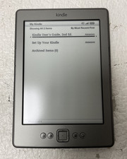 Amazon Kindle D01100 6in E-Reader 2GB Gray Wi-Fi E-Ink picture
