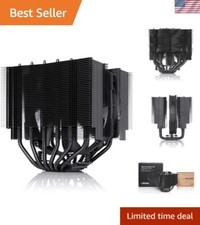 Premium Dual-Tower CPU Cooler with NF-A15 PWM 140mm Fan Black picture