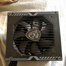 MSI MAG A550BN 550W 80 PLUS Bronze ATX Power Supply Black 24-Pin SATA picture