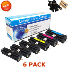 6 PACK Black Color Set Toner Cartridge for Samsung CLP-680ND CLX-6260FD CLT-K506 picture
