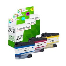 3PK TCT Premium LC401 CMY for Compatible Brother MFC-J1010 J1012 Ink Cartridge picture