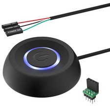 PC Power Button External Switch with LED for Desktop Computer Motherboard picture