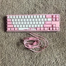 Varmilo x Ducky MIYA VA73M Mechanical Gaming Keyboard Sakura 65% w/ Box & Cable picture