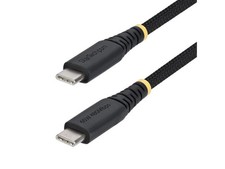 StarTech.com 6ft (1.8m) USB-C Charging Cable, 60W (3A) PD, Dual-Layer Braided Ny picture