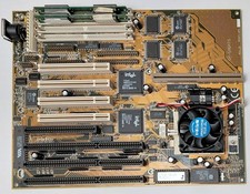 Gigabyte GA-586ATS ISA Socket 7 Retro Motherboard + Intel Pentium 90MHz + 16MB RAM picture