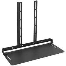 Over Under VESA Monitor Shelf Mount 13 Inch Media Devices Black MOUNTSF01M picture