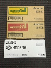 BRAND NEW  Kyocera TK-5152K Yellow, Magenta, Cyan Toner Kit Copystar P6035 M6035 picture