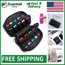 Neoprene Travel Organizer for USB Drives - 20 Slots, Durable Zippered Design picture