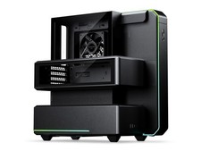 Phanteks EX5, ATX Multi-Chamber PC Case, S25-120 Fan, ARGB LED, Black picture