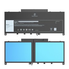 J60J5 55Wh Replacement Battery for Dell Latitude E7270 E7470 Laptop R1V85 451 picture