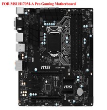100% Tested FOR MSI H170M-A Pro Gaming Motherboard MATX DDR4 picture