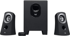 Logitech Z313 2.1 Multimedia Speaker System Black Stereo with Compact Subwoofer picture