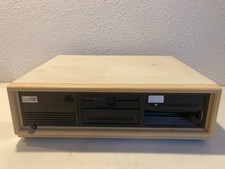Vintage Compaq Deskpro 286 AT PC Computer Complete w/Drives Powers On picture
