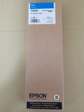 GENUINE Epson UltraChrome PRO Cyan Ink 700ml For P10000/20000 (T8002) picture