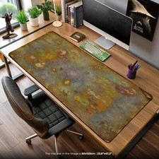 World of Warcraft Azeroth Map Desk Mat - WoW Mouse Pad for Gamer Setup Decor picture