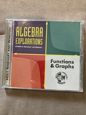 Algebra Explorations Functions & Graphs CD-Rom New Student Education picture
