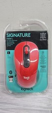 NEW IN BOX*logitech SIGNATURE M650L Wireless Mouse with Bluetooth  RED picture