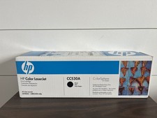 Genuine HP 304A CC530A Black Toner Cartridge – OEM Retail Box - LaserJet CP2025 picture