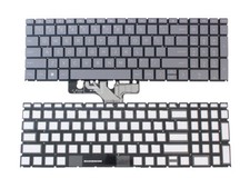 NEW for HP 15-fc0013od 15-fc0077od 15-fc0105cl 15-fc0010nr Backlit Keyboard Gray picture