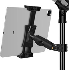 Ipad Holder for Mic Stand, Tablet Phone Holder Micophone Music Stand Mount picture