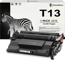 T13 High Yield Toner Cartridge 1-Pack Compatible With Canon Black MasaiMara Chip picture